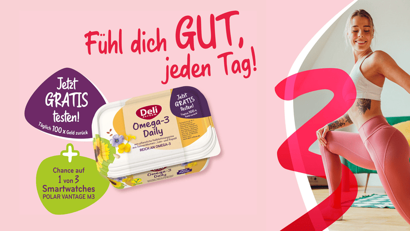Deli Reform Omega-3 Daily Gratis Testen