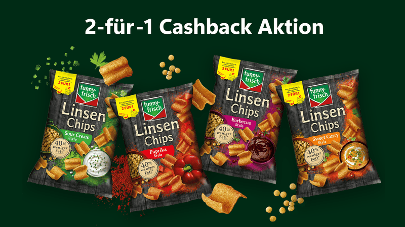 Funny-Frisch Linsen Chips 2-Für-1 Aktion