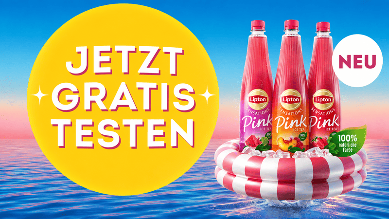 Lipton Sensations Gratis Testen