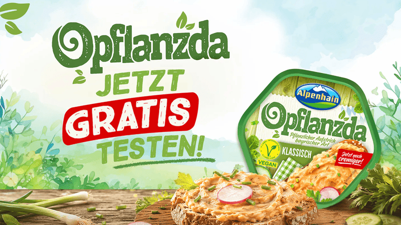 Alpenhain Opflanzda-Aufstrich Gratis Testen
