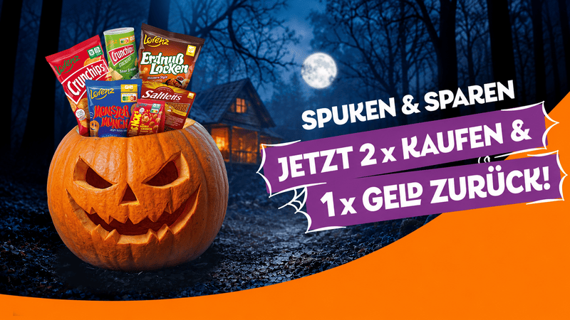 Lorenz Snacks 2-für-1 Cashback-Aktion