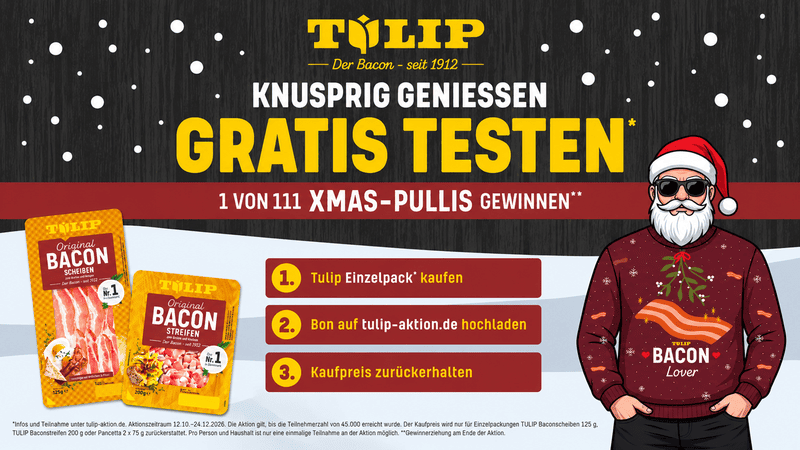 TULIP Bacon Gratis Testen