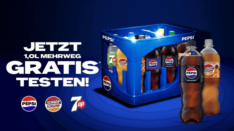 Pepsi Getränke Gratis Testen