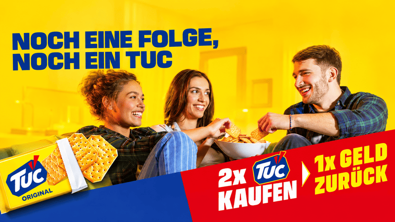 TUC 2-für-1 Geld-zurück-Aktion
