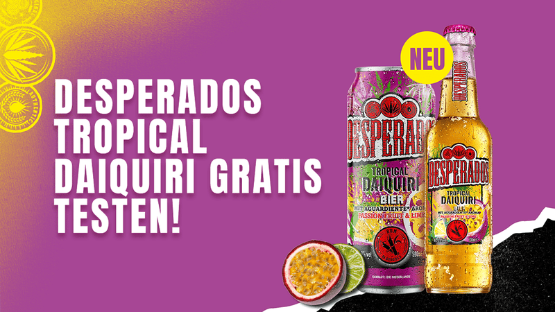 Desperados Tropical Daiquiri Gratis Testen