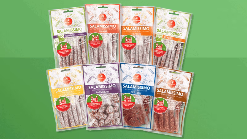 2für1-Aktion: Wiltmann Salami Snacks
