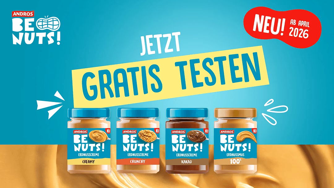 Andros Be Nuts Geld-zurück-Aktion