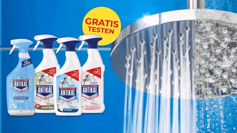 Antikal Kalkreiniger mit 100 % Cashback gratis testen