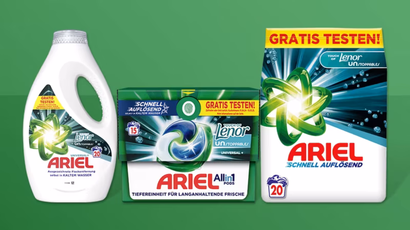 Ariel Touch of Unstoppables gratis testen