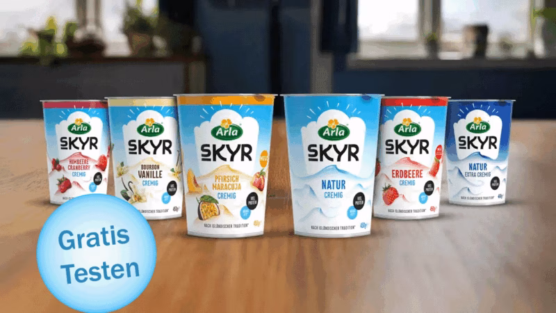 Arla Skyr Kostenlos testen