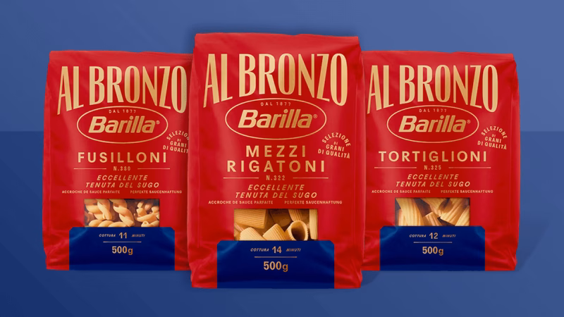 Gratis Pasta mit Barilla Al Bronzo