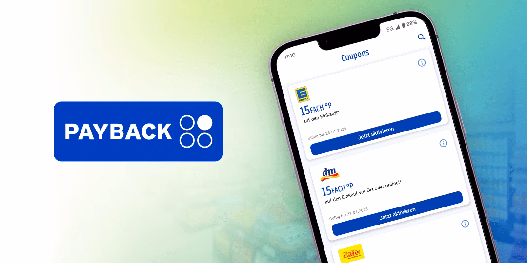 Punkte sammeln und sparen mit der Cashback-App von Payback