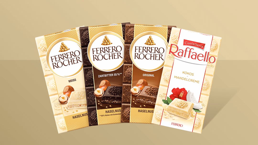 2für1 Aktion: Ferrero Rocher und Rafaello Tafeln