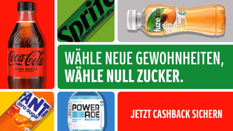 Coca-Cola Zero Produkte Gratis Testen