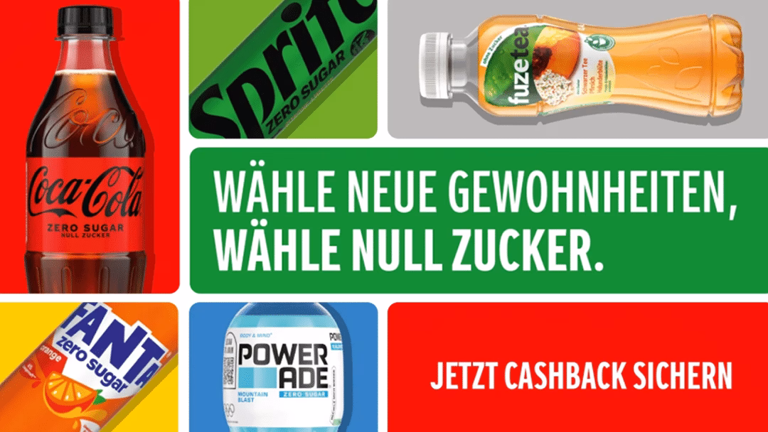 Coca-Cola Zero Produkte Gratis Testen