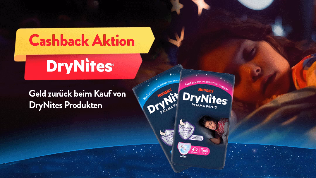 DryNites Nachthöschen Gratis Testen