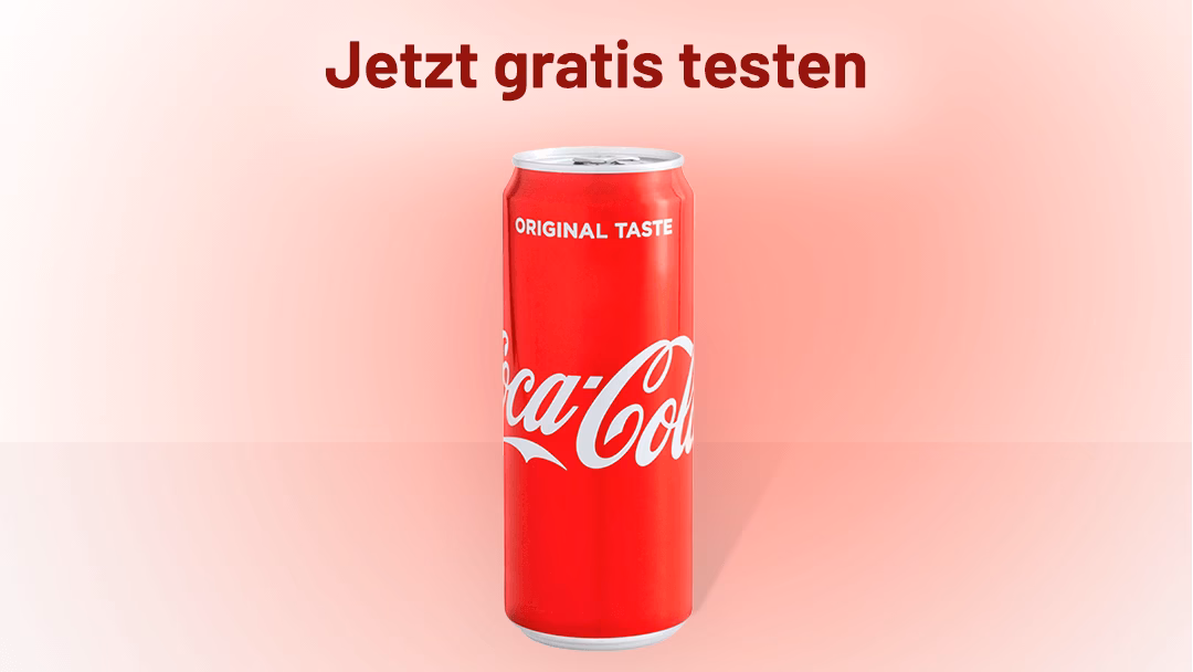 Coca-Cola Original Taste – Jetzt gratis testen!