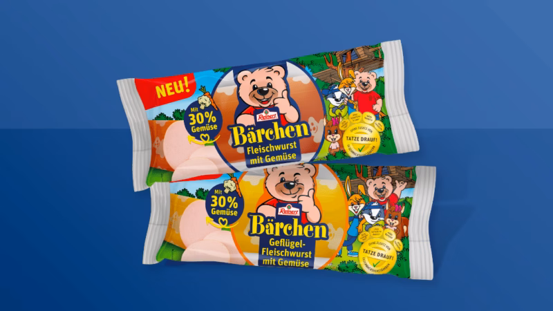 Reinert Bärchenwurst mit Gemüse jetzt kostenlos probieren