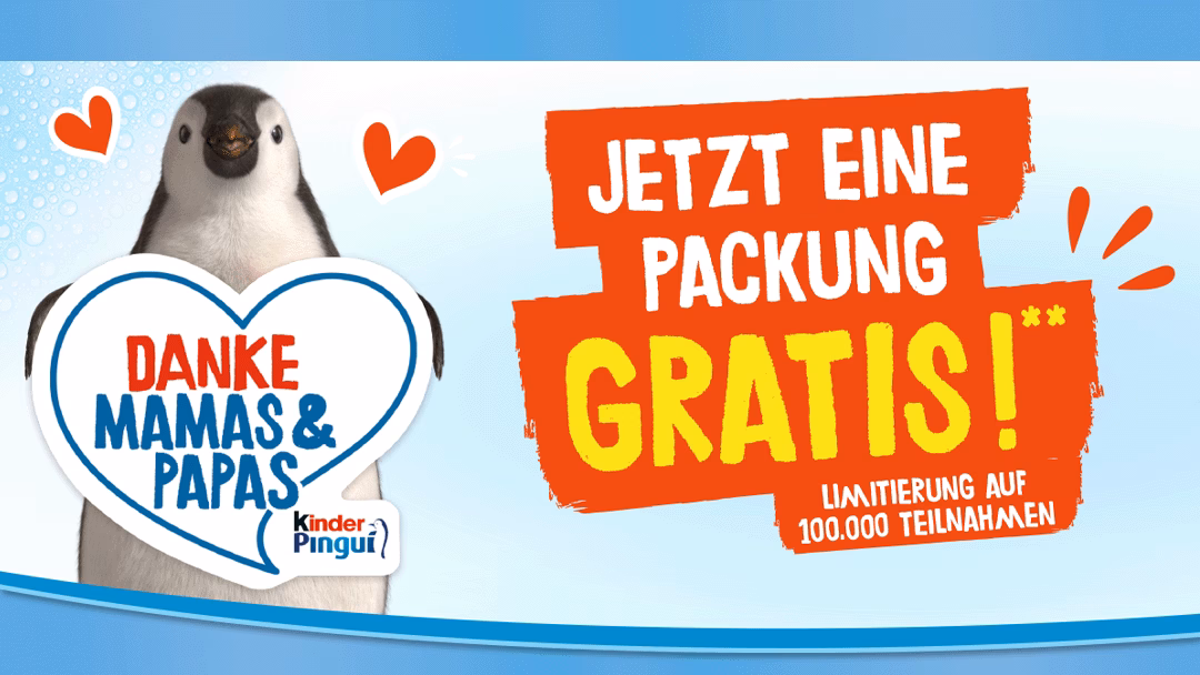 Gratis Testen: Kinder Pingui mit Geld zurück