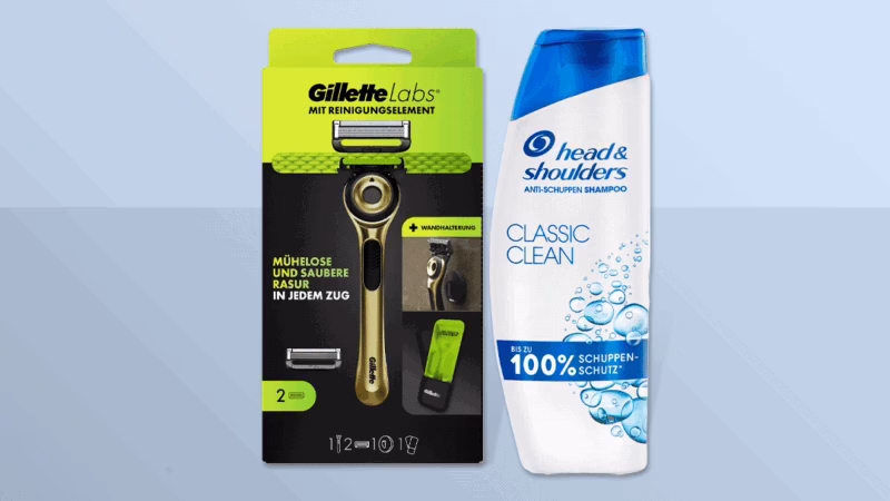 Kombi – Cashback: 60 % auf Head&Shoulders + Gillette