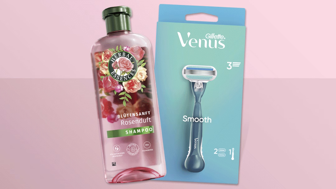 Kombi – Cashback: 60 % auf Venus + Herbal Essences