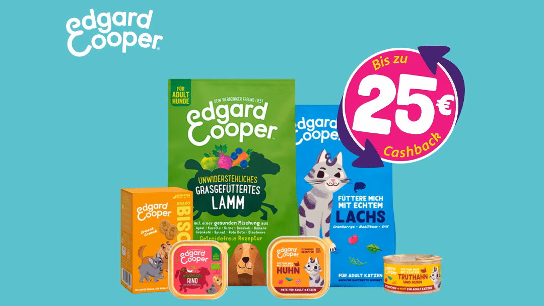 Kostenlos testen: Tierfutter von Edgard & Cooper