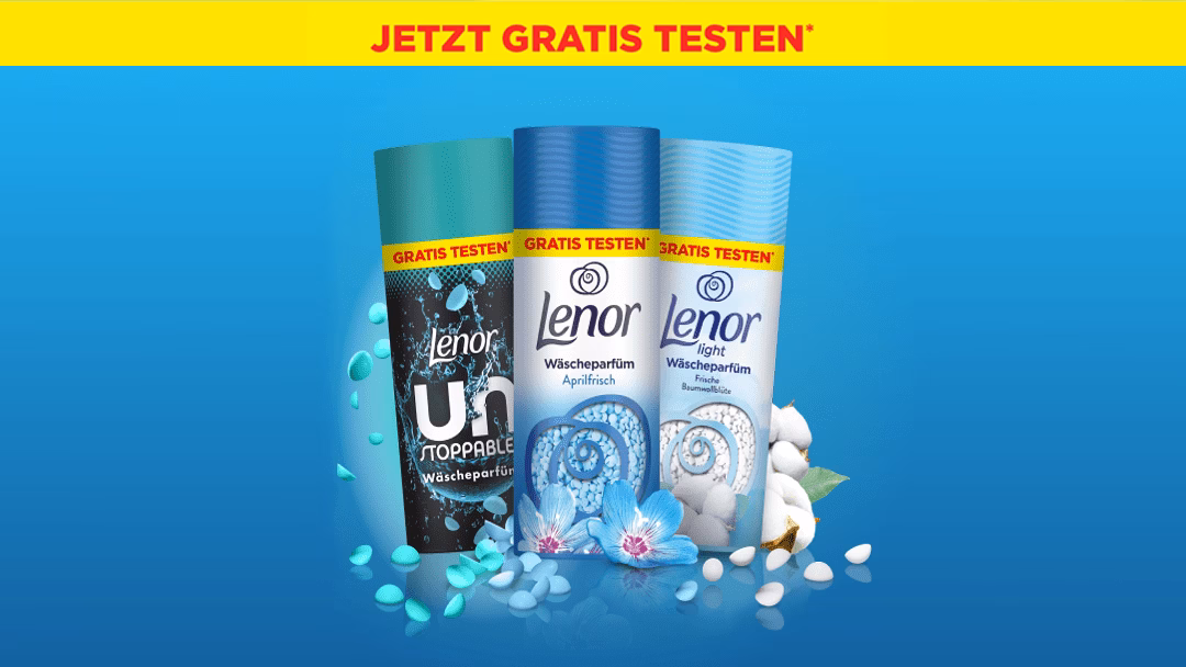 Lenor Wäscheparfüm Gratis Testen