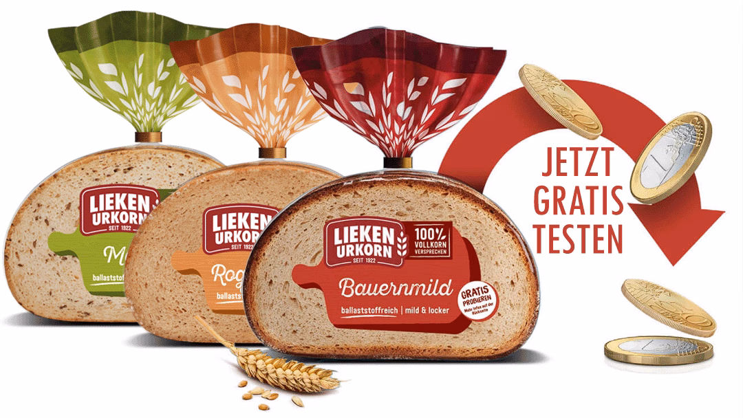 Lieken-Urkorn-Geld-Zurück-Aktion-Cashback Lieken Urkorn Geld Zurück Aktion – 100 % Cashback