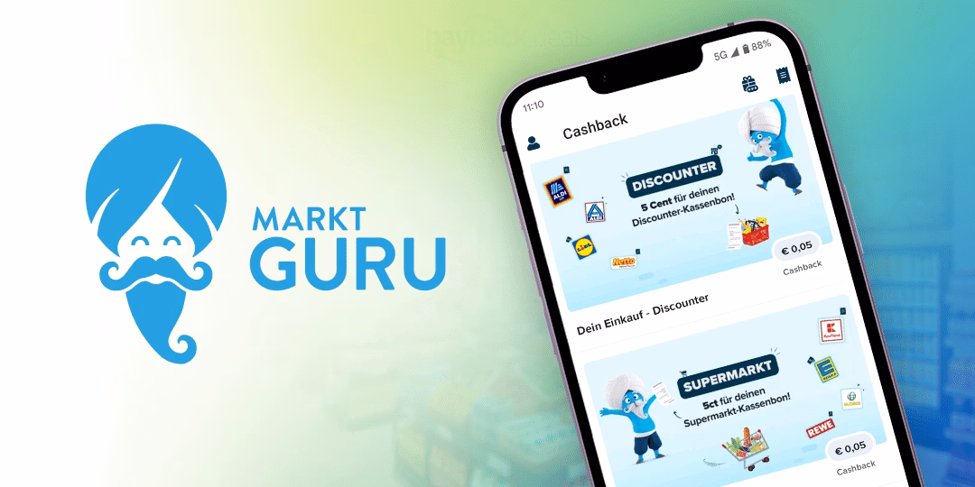 Marktguru Cashback-App - spare Geld beim Einkauf