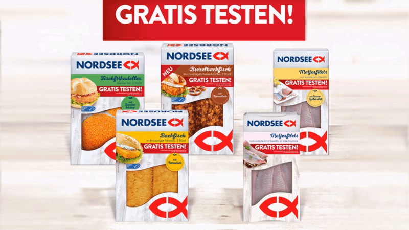 Fisch von Nordsee Gratis testen – 100 % Cashback