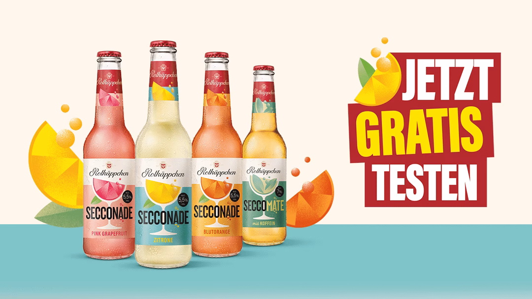 Rotkäppchen Secconade oder Seccomate Gratis Testen