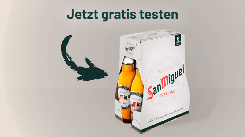 Gratis: San Miguel Sixpack 6×0,33L (Geld-zurück-Aktion)