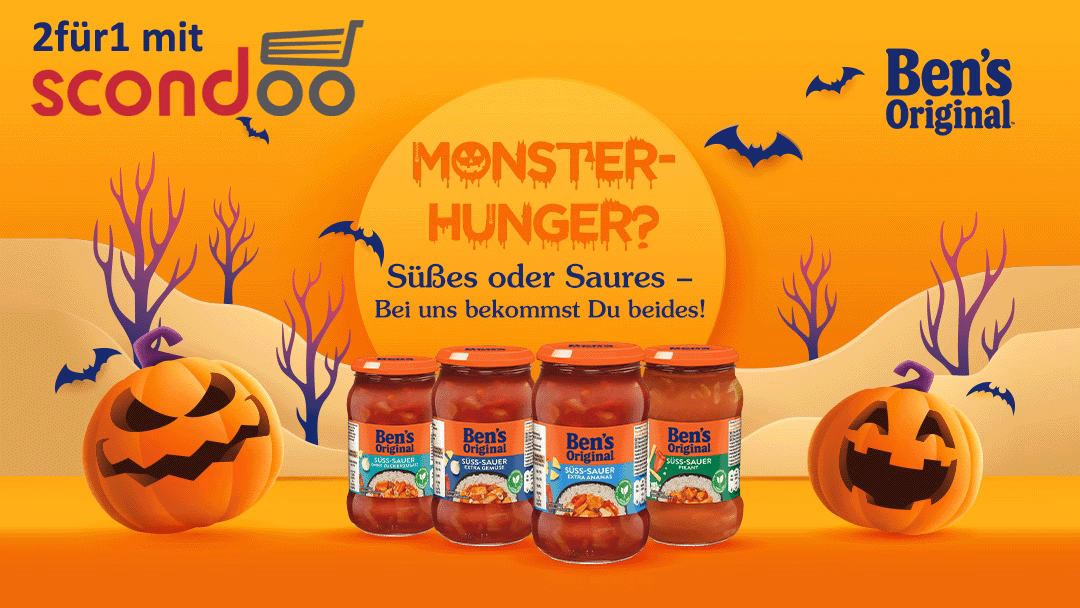 [Scondoo] Aktion: 2für1 Ben’s Original Saucen