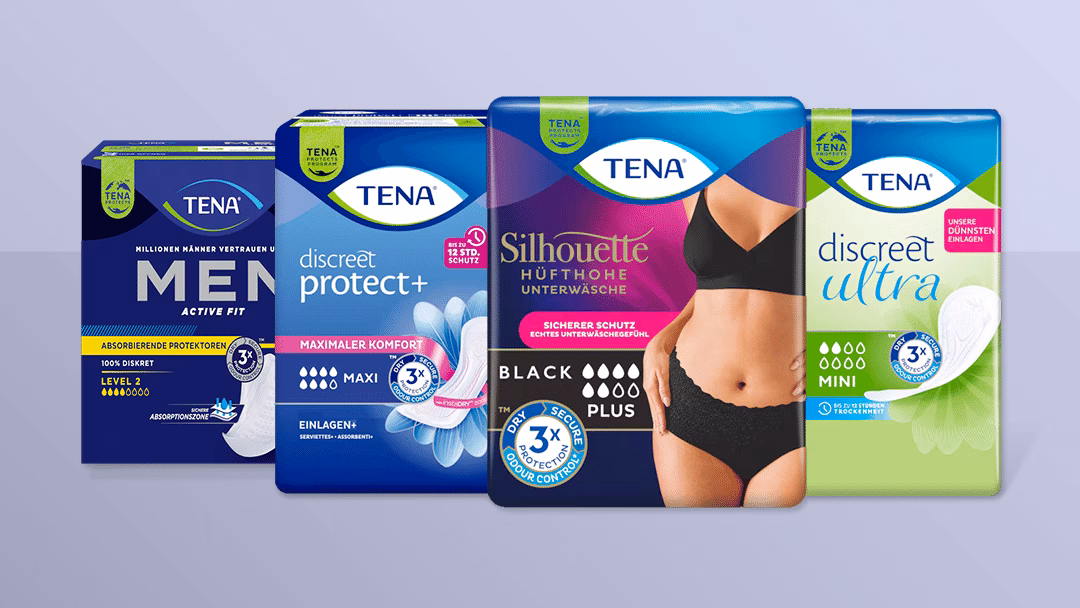 TENA Inkontinenzeinlagen Geld-zurück-Aktion