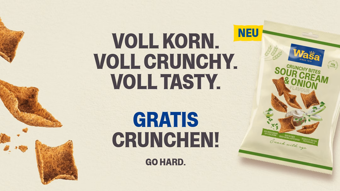 Wasa Crunchy Bites Gratis Testen