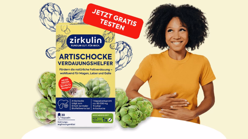 [Rossmann, Müller] Zirkulin Artischocke Verdauungshelfer Kapseln Gratis