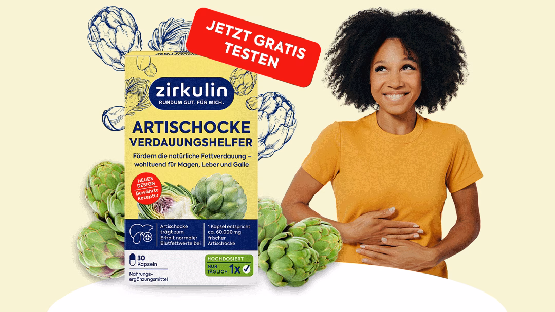 [Rossmann, Müller] Zirkulin Artischocke Verdauungshelfer Kapseln Gratis