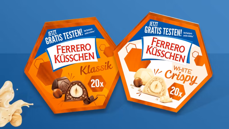 Ferrero Küsschen gratis testen