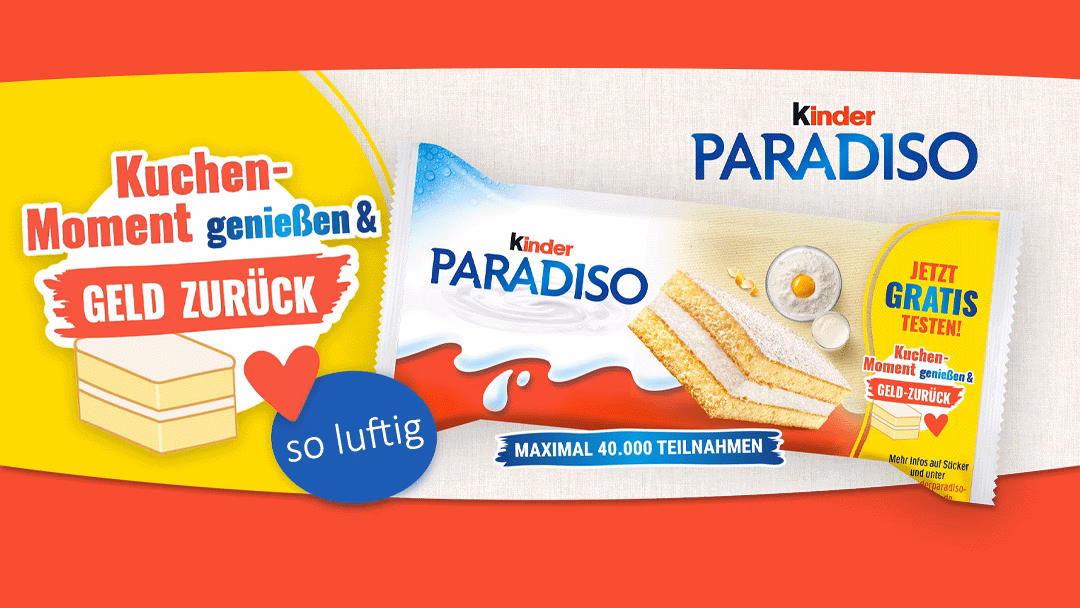kinder-Paradiso-gratis-testen-Aktion Kinder Paradiso Gratis Testen Aktion