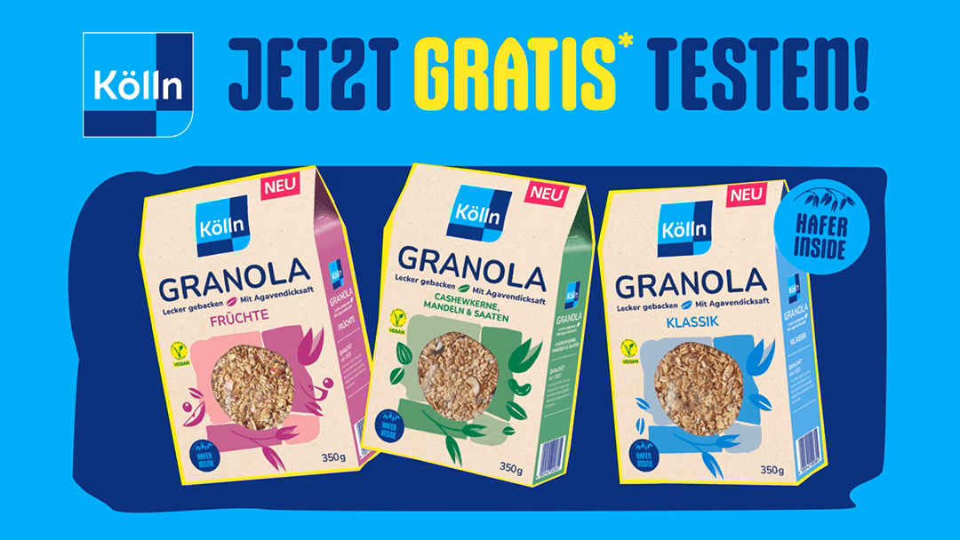 Kölln Granola Gratis Testen