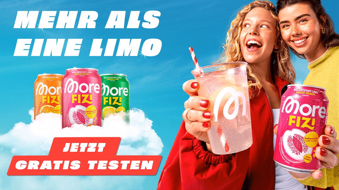 more FIZI Ballaststoff-Limonade Gratis testen