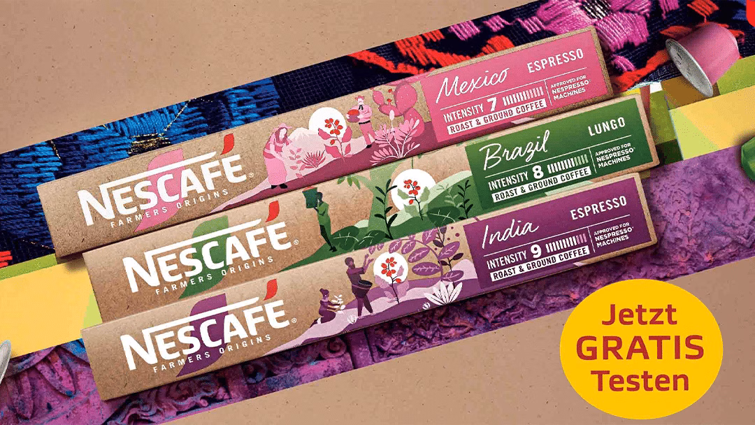 NESCAFÉ Farmers Origins Gratis Testen