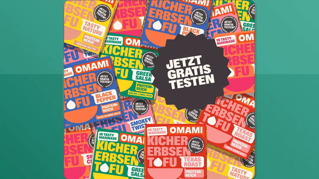 Gratis Testen: Omami Kichererbsen Tofu