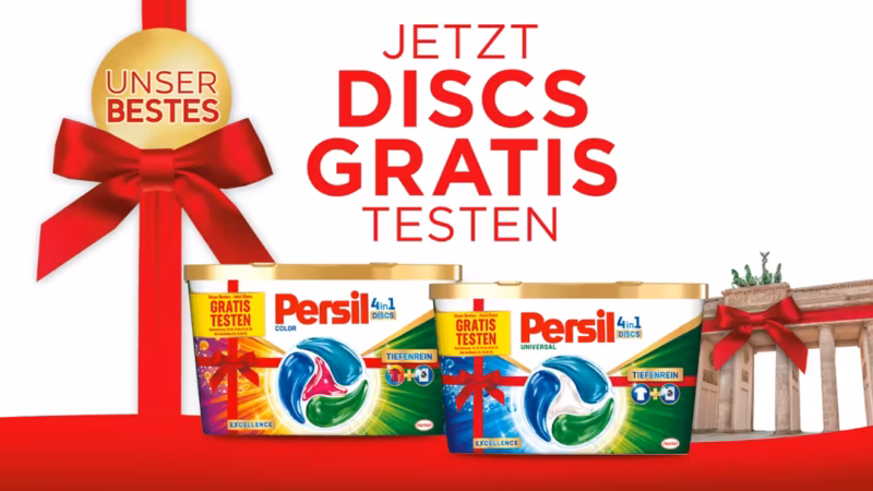 Persil Discs gratis testen