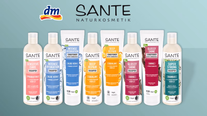 [DM] Sante Naturkosmetik: Haarpflege kostenlos testen