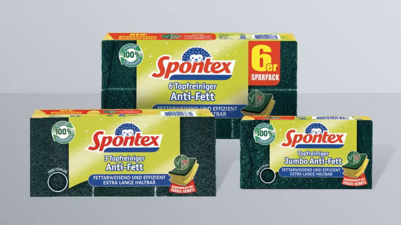 Spontex Topfreiniger „Anti-Fett“ kostenlos testen